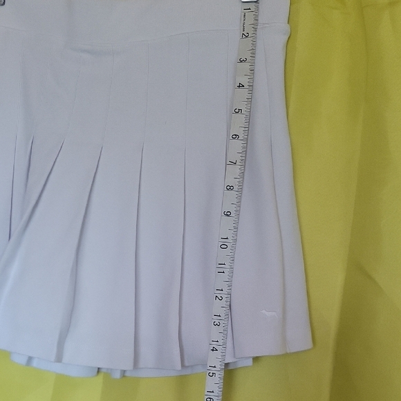Victora Secret Elegant White Pleated Skirt Size L - Picture 11 of 11